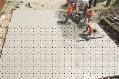 Carport Slab Pouring