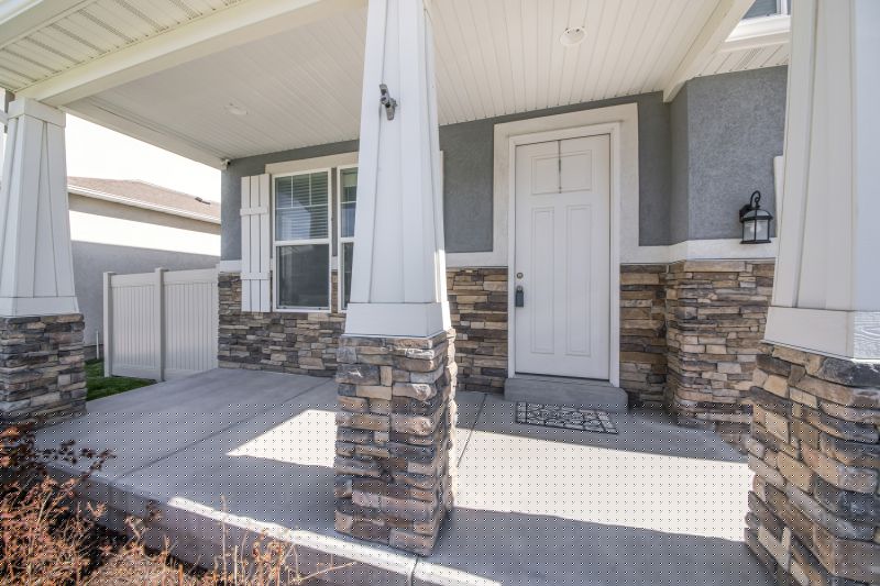 Porch Concrete Construction